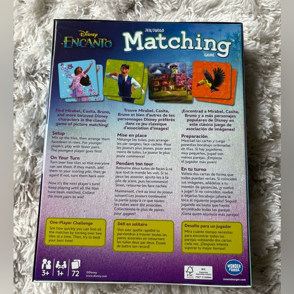 Disney Encanto Memory Game • New in Box - Picture 3 of 3